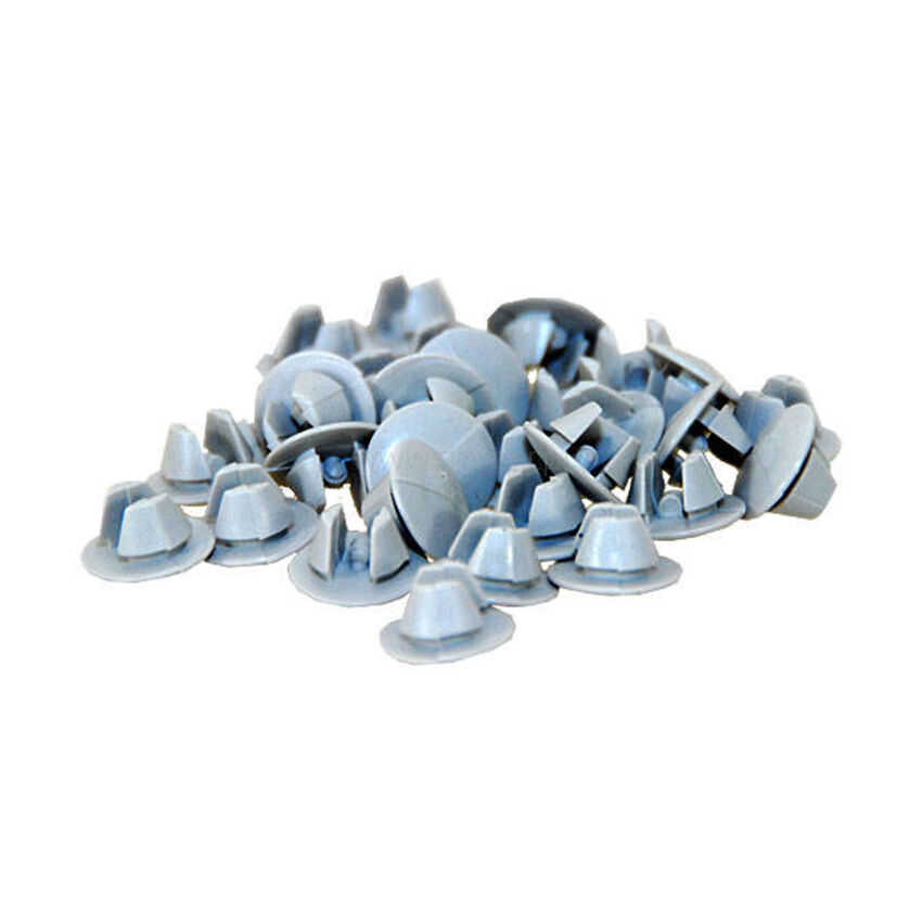 Plug cap plug FI 8 - pack of 200 pieces - gray