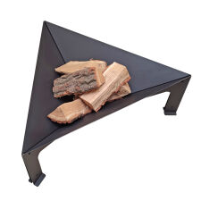 Palenisko ogrodowe metalowe FOCOLARE 1 z blachy 2mm, niemalowane, 75cm - 2