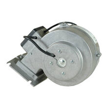 Gebläse für Kessel, Ventilator WBS-6 Aluminium mit Drosselklappe, Abdeckung und 0,65 m Kabel - 2