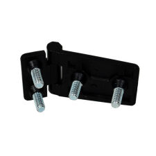 Zawias metalowy przykręcany RAL-9005 - 2