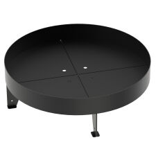 Palenisko ogrodowe metalowe FOCOLARE 4 malowane, blacha 2mm, 70cm - 3