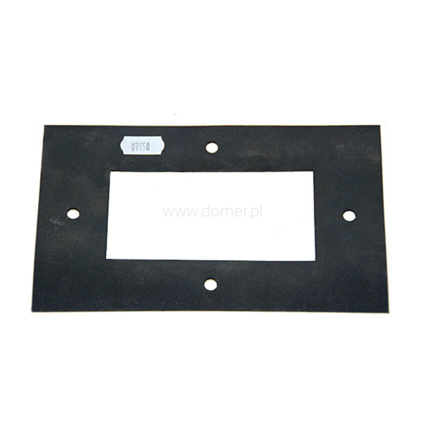 Rubber gasket for tank cleanout 200 x 120 mm thickness 2 mm