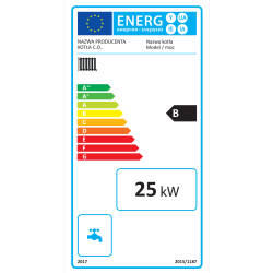 Etykieta energetyczna naklejka ENERGIA - 5 Klasa EcoDesign - komplet 50 sztuk