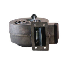 Blasgerät für Kessel, Ventilator WBS-6A AL mit 2 Meter Kabel, Zugregler, Drosselklappe - Motor 35 W - 2