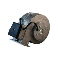 Blasgerät für Kessel, Ventilator WBS-6A AL mit 2 Meter Kabel, Zugregler, Drosselklappe - Motor 35 W - 4