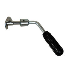 Rotary handle for furnace door boiler worm lock SPAW - left PROF - 2