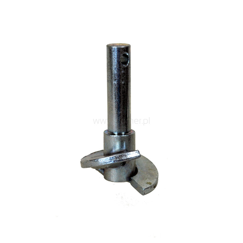 Rotary handle for furnace door boiler worm lock SPAW - left PROF