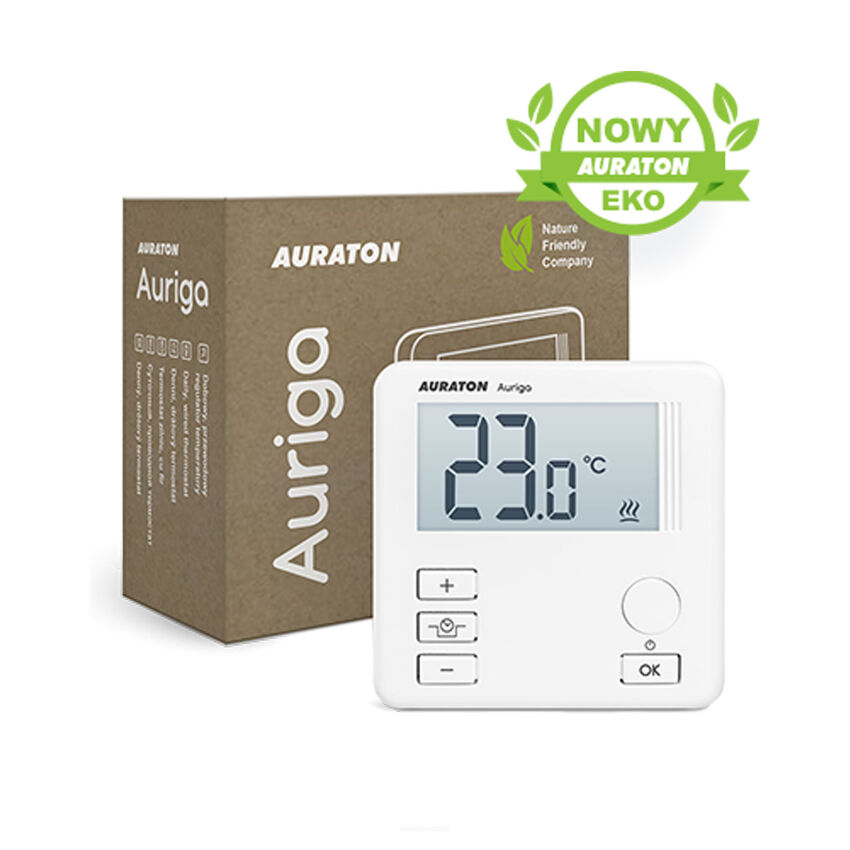 Ovládací panel pokojového regulátoru termostat AURATON AURIGA (AURATON 3003)