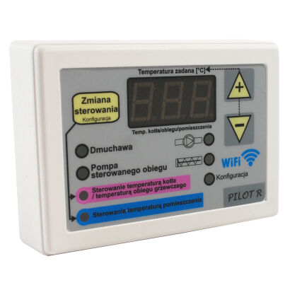 Control panel room thermostat regulator PILOT R WiFi version