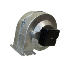 Dmuchawa do kotła, wentylator DM 80 z przewodem 2 m i przesłoną X - 2