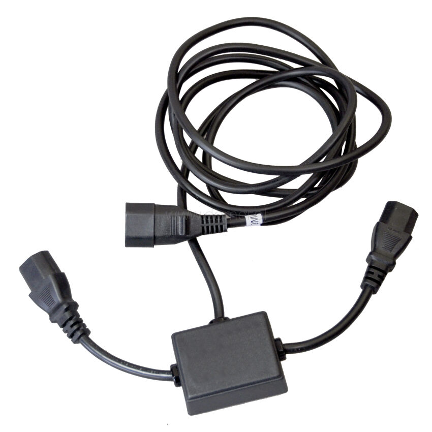 Voltage splitter for 2 blowers pump electrical devices