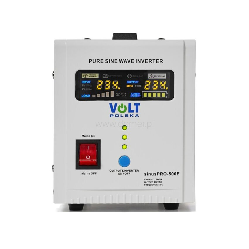 Záložný zdroj UPS - SINUS PRO 500 E 12V 500 VA