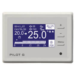 Panel sterujący regulator pokojowy termostat PILOT G RF wersja bezprzewodowa