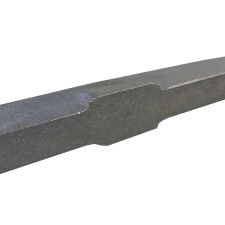 Liatinový rošt nosníkový do krbu pece ohniska 28 cm LUX - 4