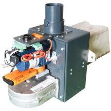 Zestaw Palnik pelletowy BIOBURN o mocy 9-11kW ze sterownikiem Iryd 620 oraz z podajnikiem opału - 3