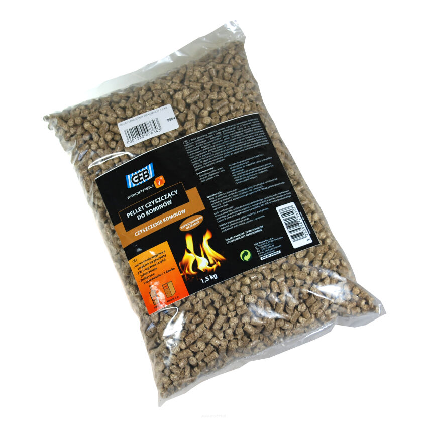 Reinigungspellets für Kamine Granulat GEB 1,5 kg