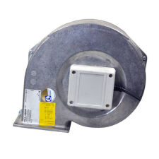 Dmuchawa do kotła, wentylator DM 140 pp z przesłoną i przewodem 2 m - 3